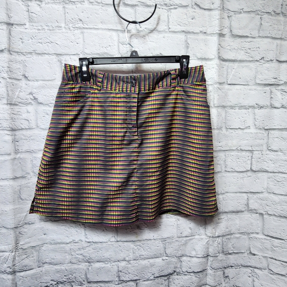 Slazenger Womens Golf Tennis Geometrical Print Skort - Picture 1 of 7